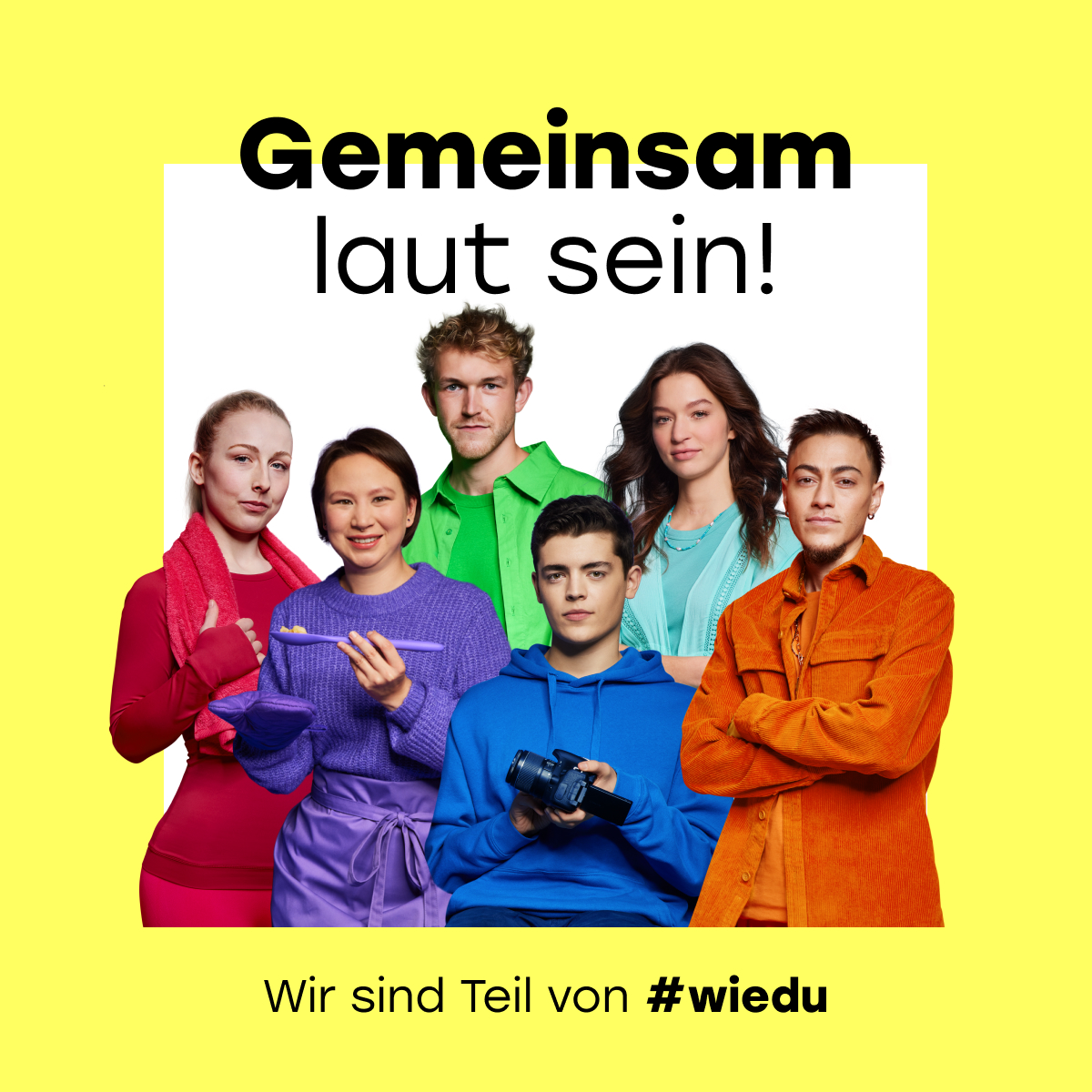 Die Kampagne #wiedu gibt 4 Millionen Menschen mit seltenen Erkrankungen ein Gesicht