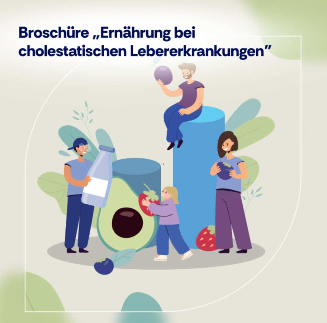Broschüre „Ernährung bei cholestatischen Lebererkrankungen